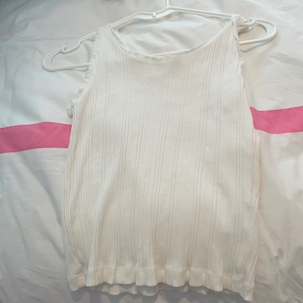 White Zara shirt